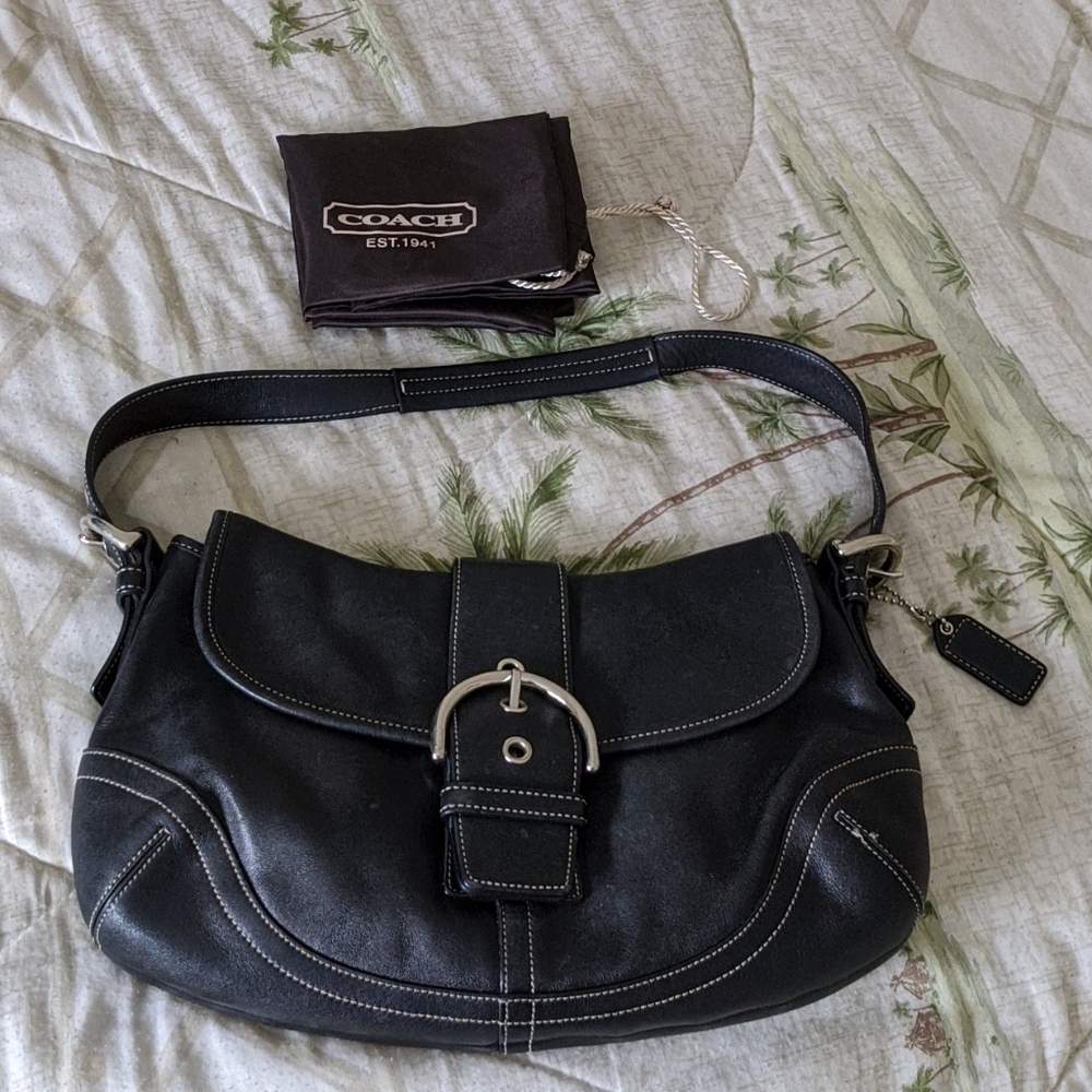 Coach Authentic Vintage Soho Leather Shoulder Bag